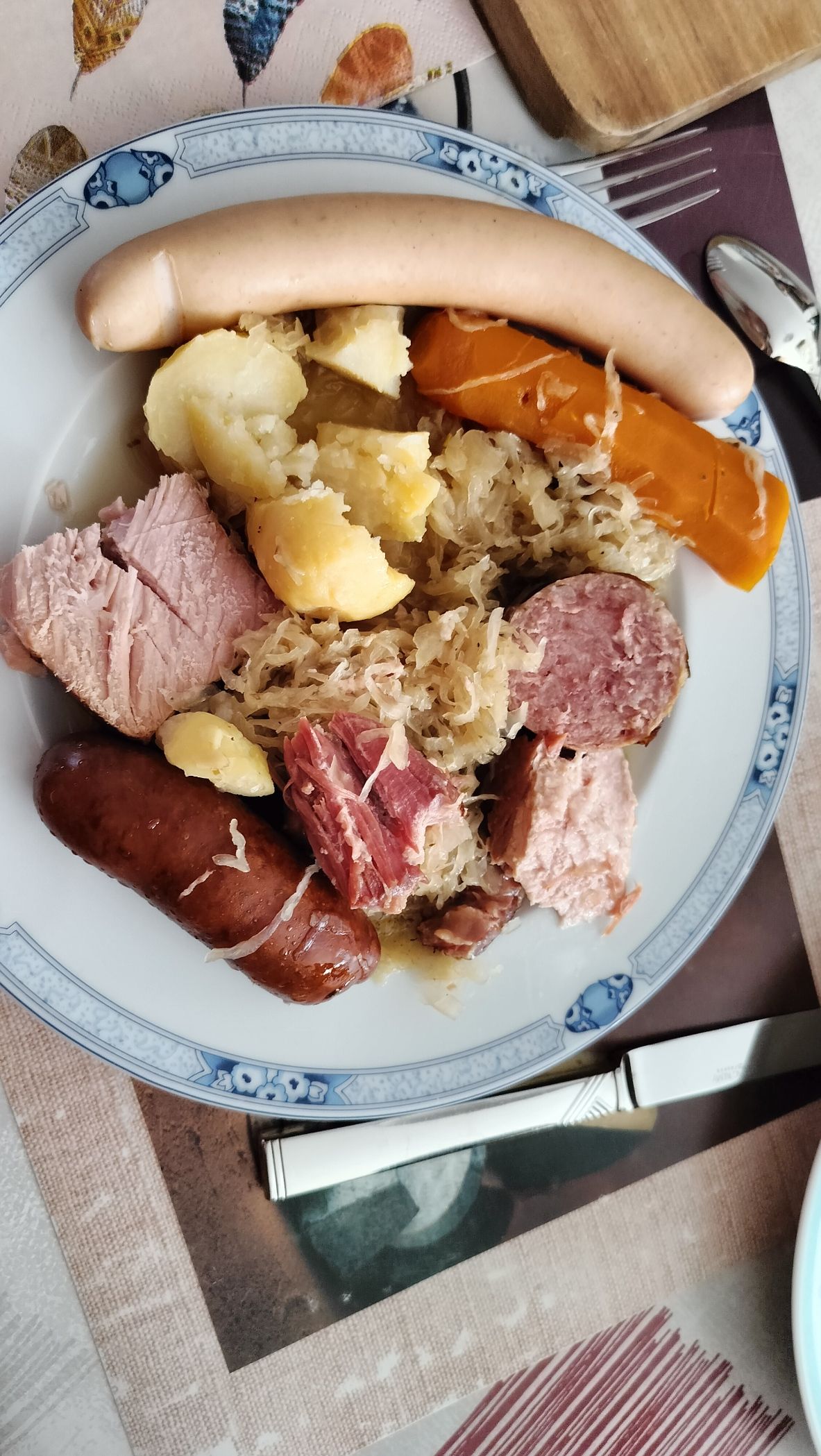 Assiette de choucroute