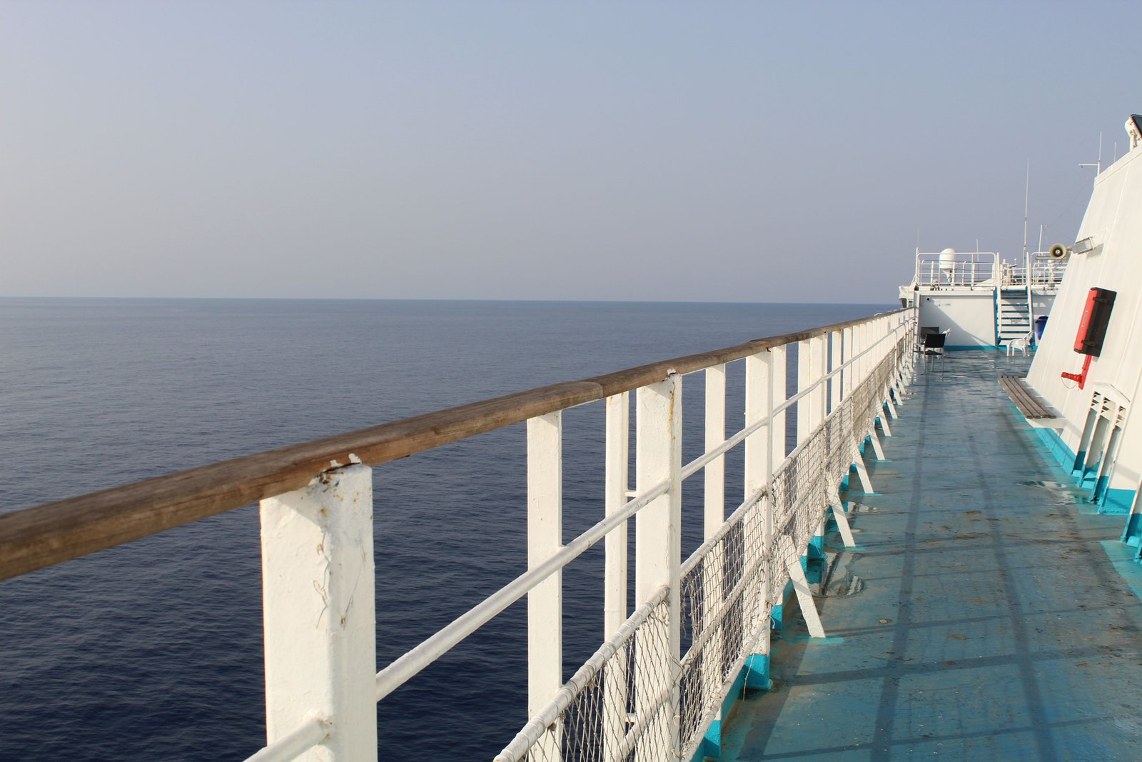 Une vue depuis le pont extérieur du Massalia de la Méridionale, photo gratuite