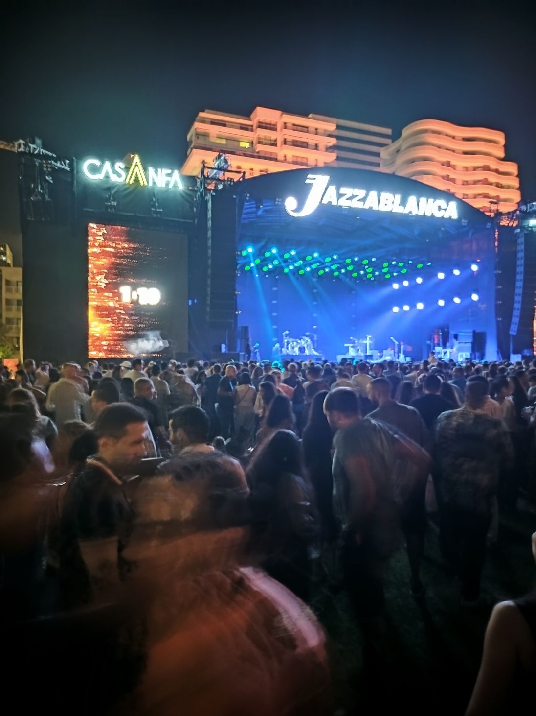 Festival international de jazz et de musiques actuelles qui se déroule à Casablanca, au Maroc. photo gratuite