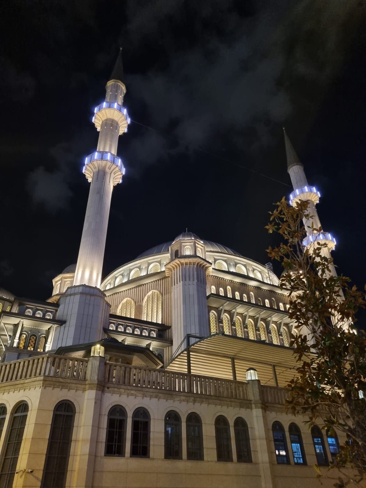 Gros plan sur la façade de la Mosquée Taksim à Istanbul en Turquie photo gratuite