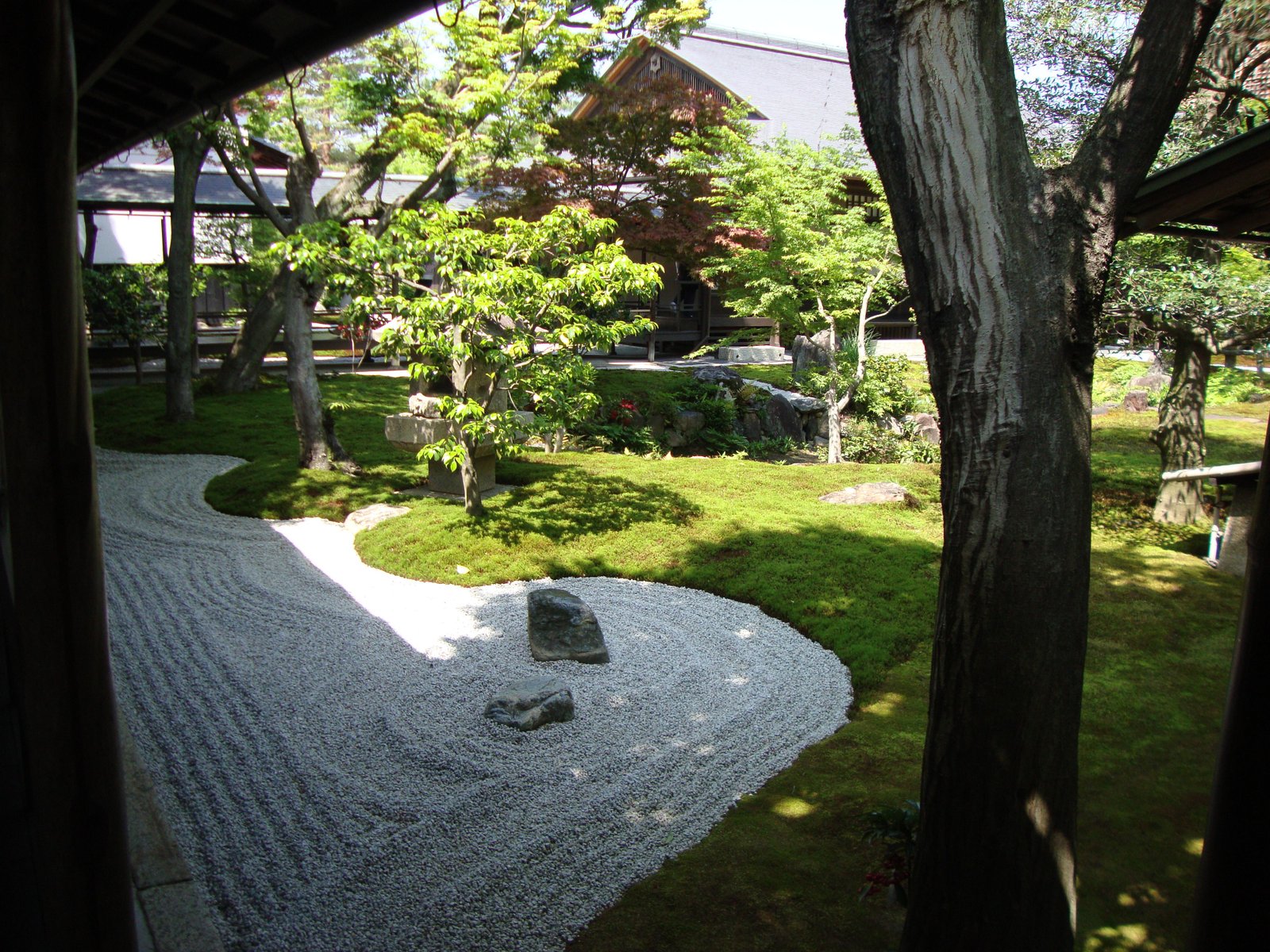 Kenninji temple, jardin rocheux, Japon, Asie, photo gratuite