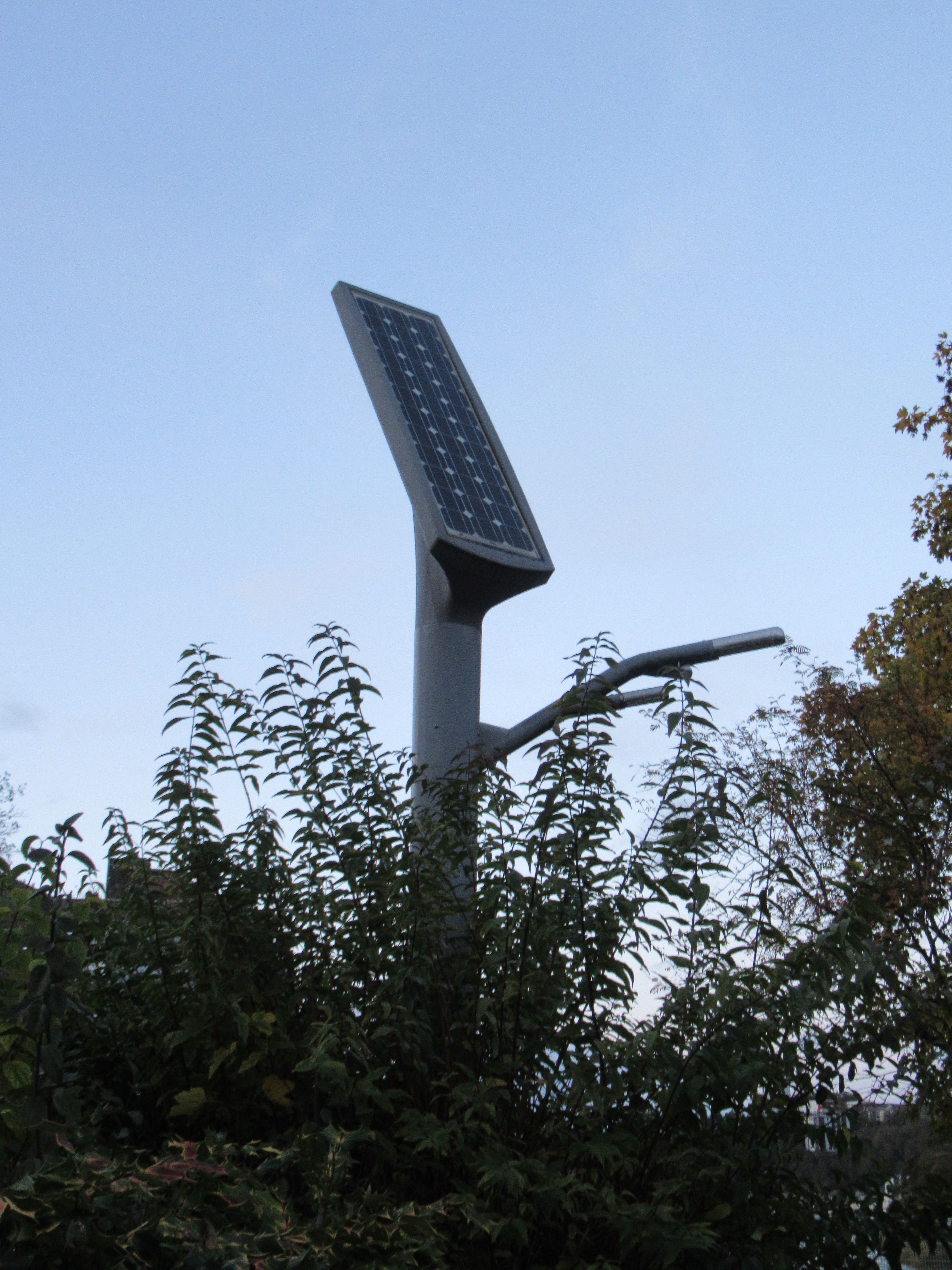 Lampadaire solaire