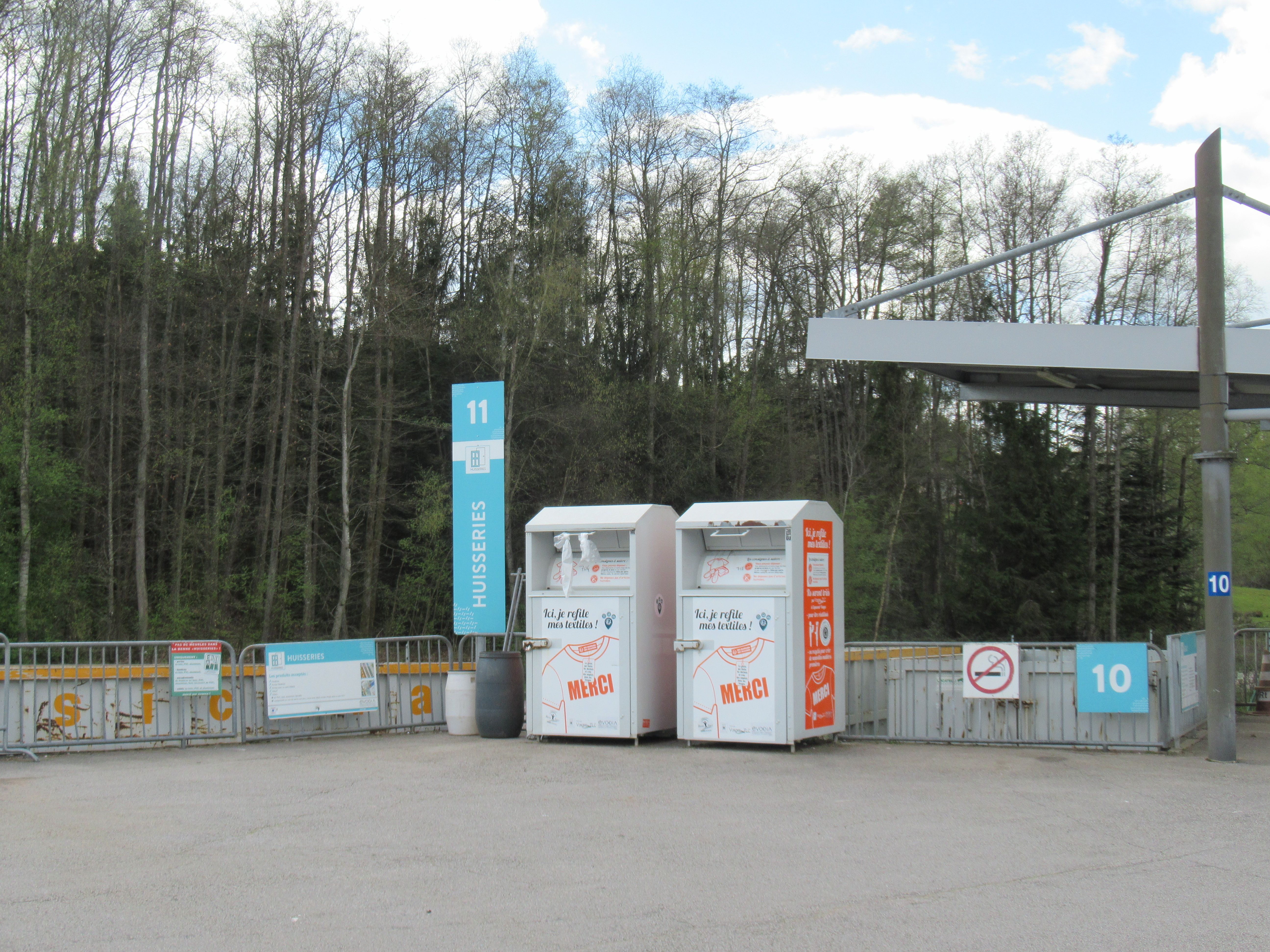 Cabines de tri de textiles