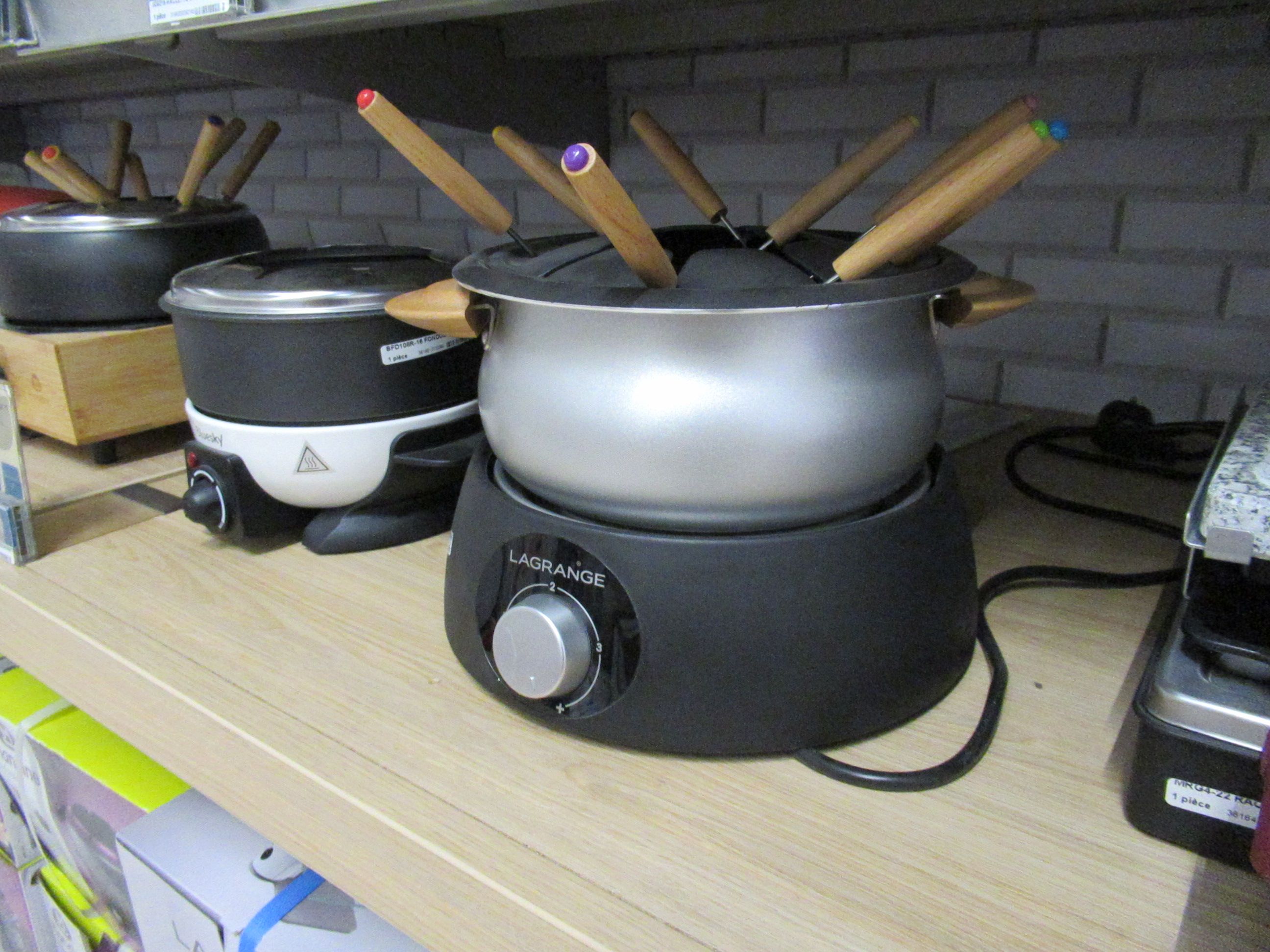 Appareil à fondue électrique LAGRANGE