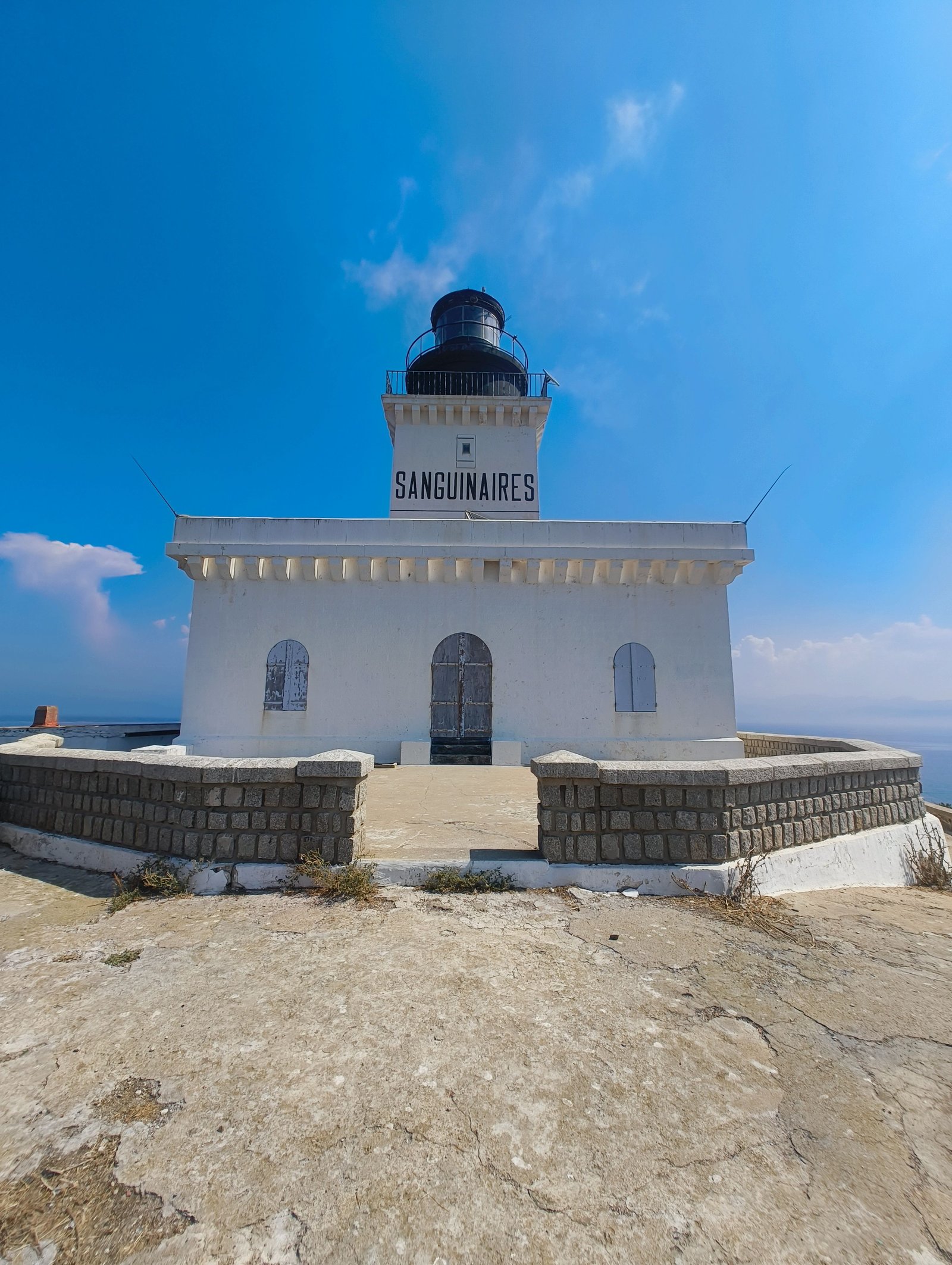 Le phare des îles Sanguinaires, en Corse, photo gratuite