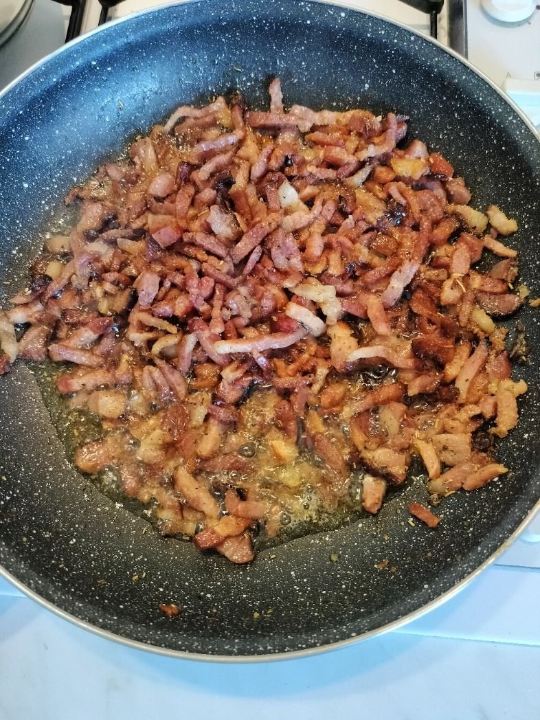 Poêlée de lardons