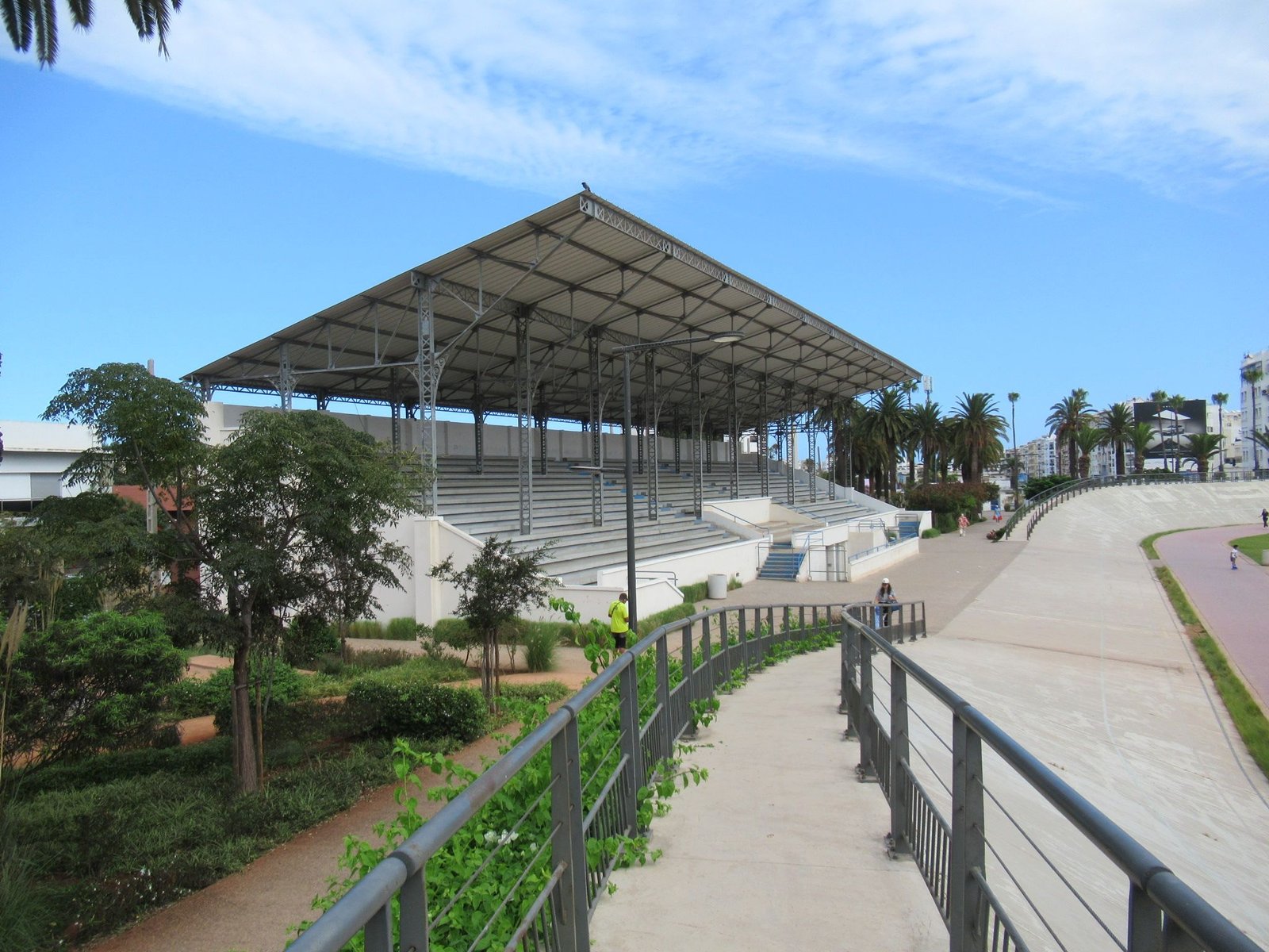Stade vélodrome de Casablanca au Maroc