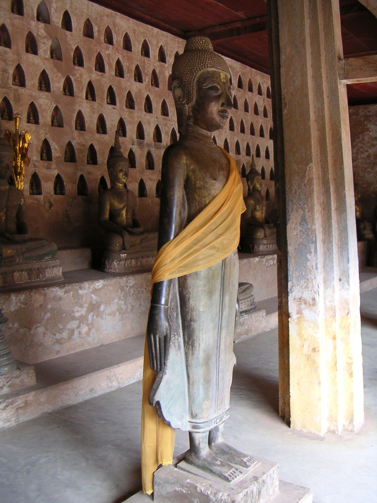 Statue de Buddha à Vientiane Laos
