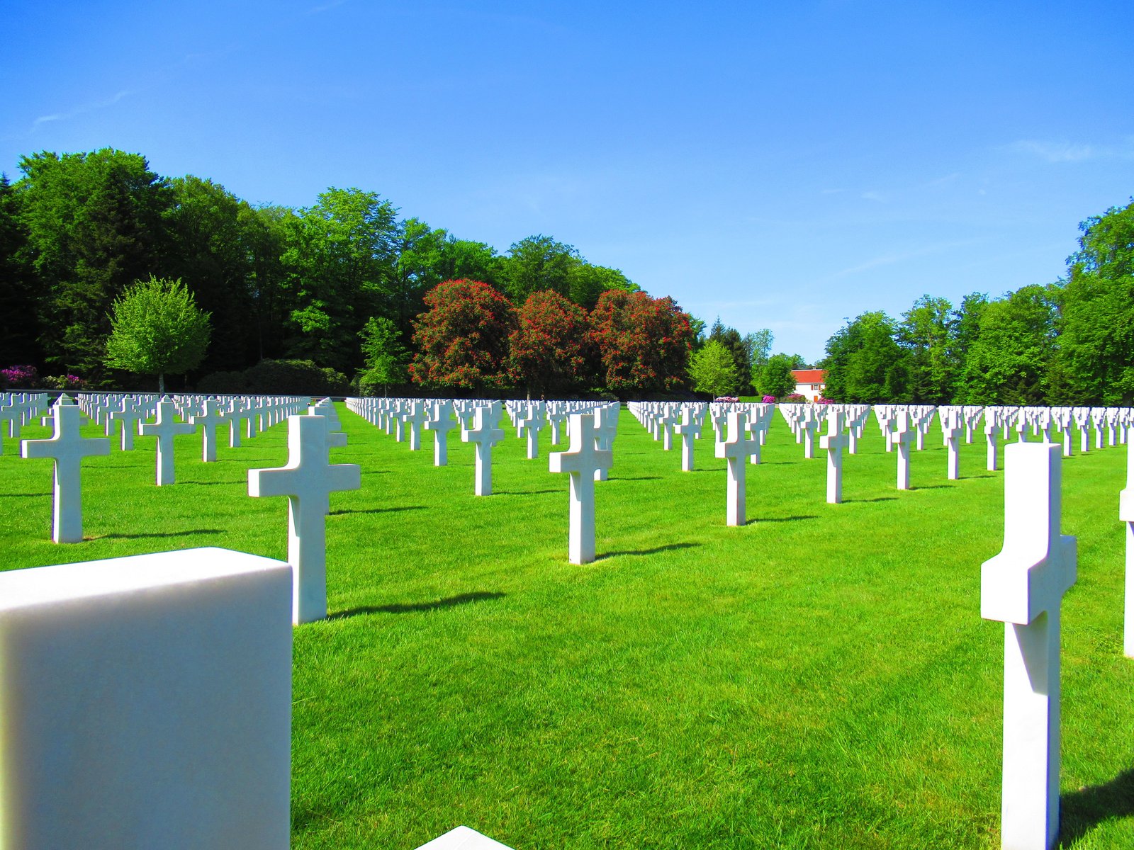 Les sépulcres du cimetière militaire américain d'Épinal photo gratuite