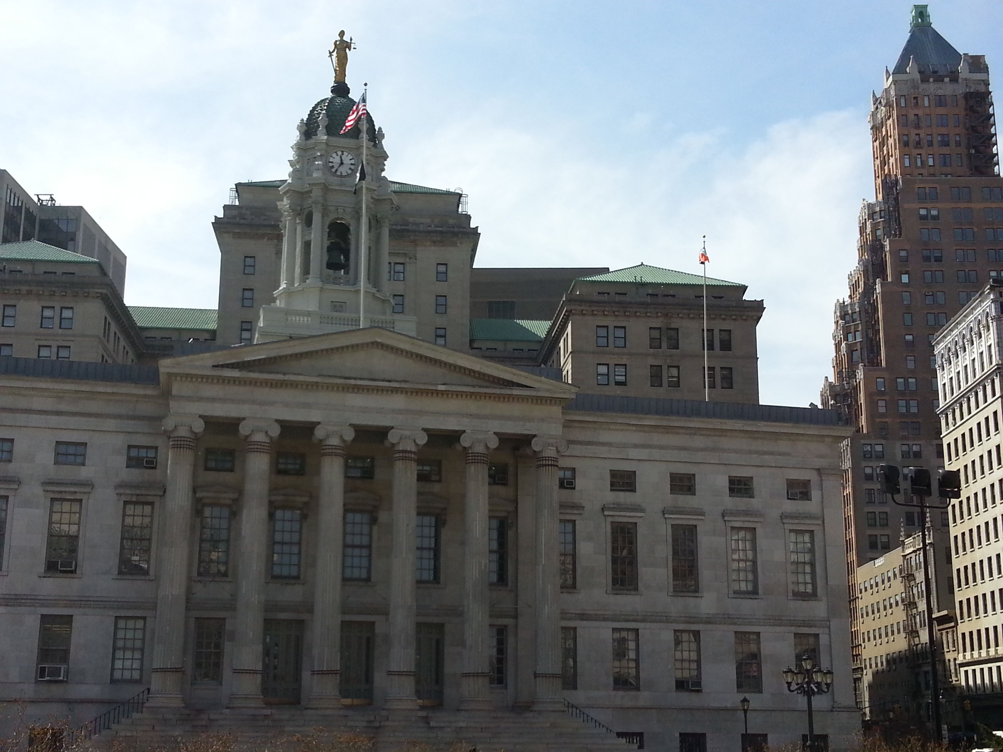 Brooklyn Borough Hall hôtel de ville à New-York États-Unis
