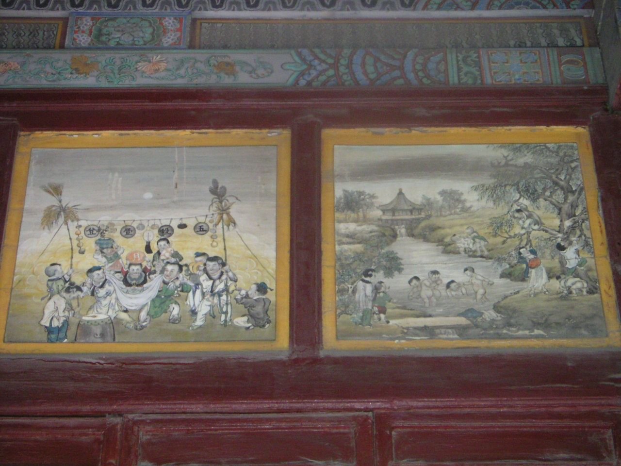 Peinture d'art et dessin sur le mur, Chine, Asie photo gratuite