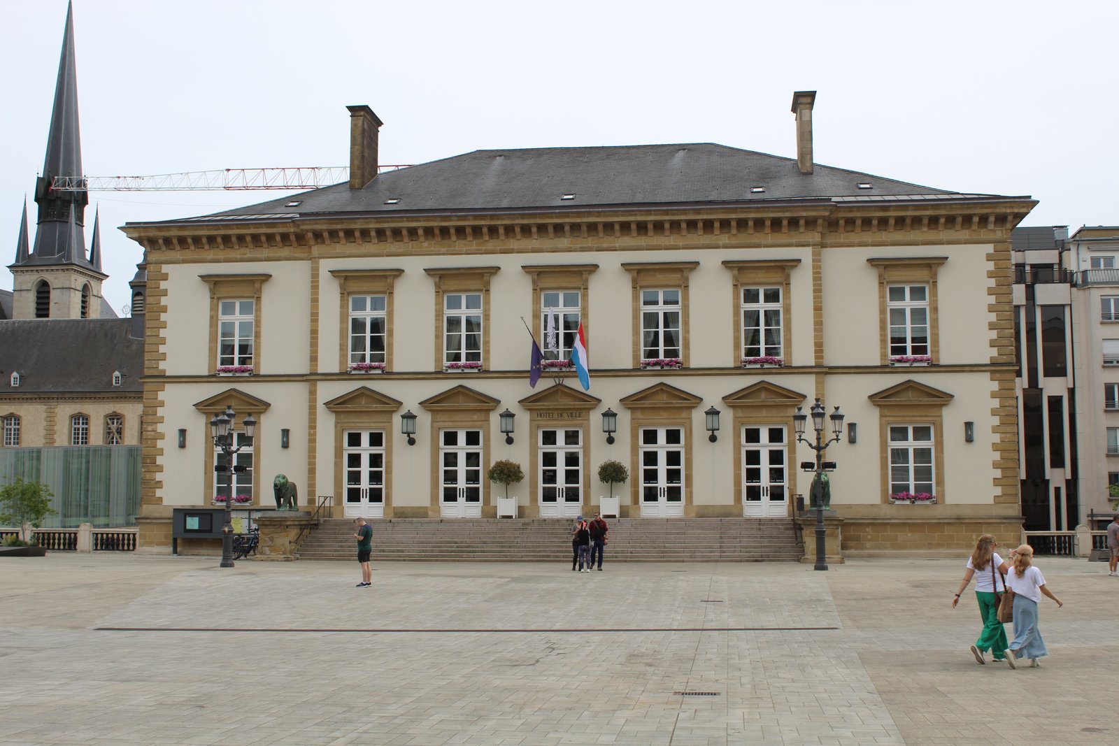 Hôtel de Ville de Luxembourg, photo gratuite