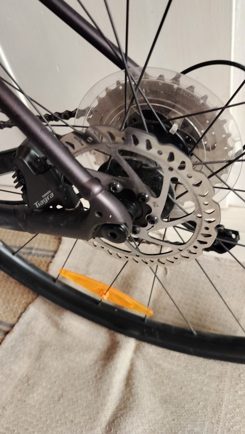 Cassette et frein à disque de vélo de route