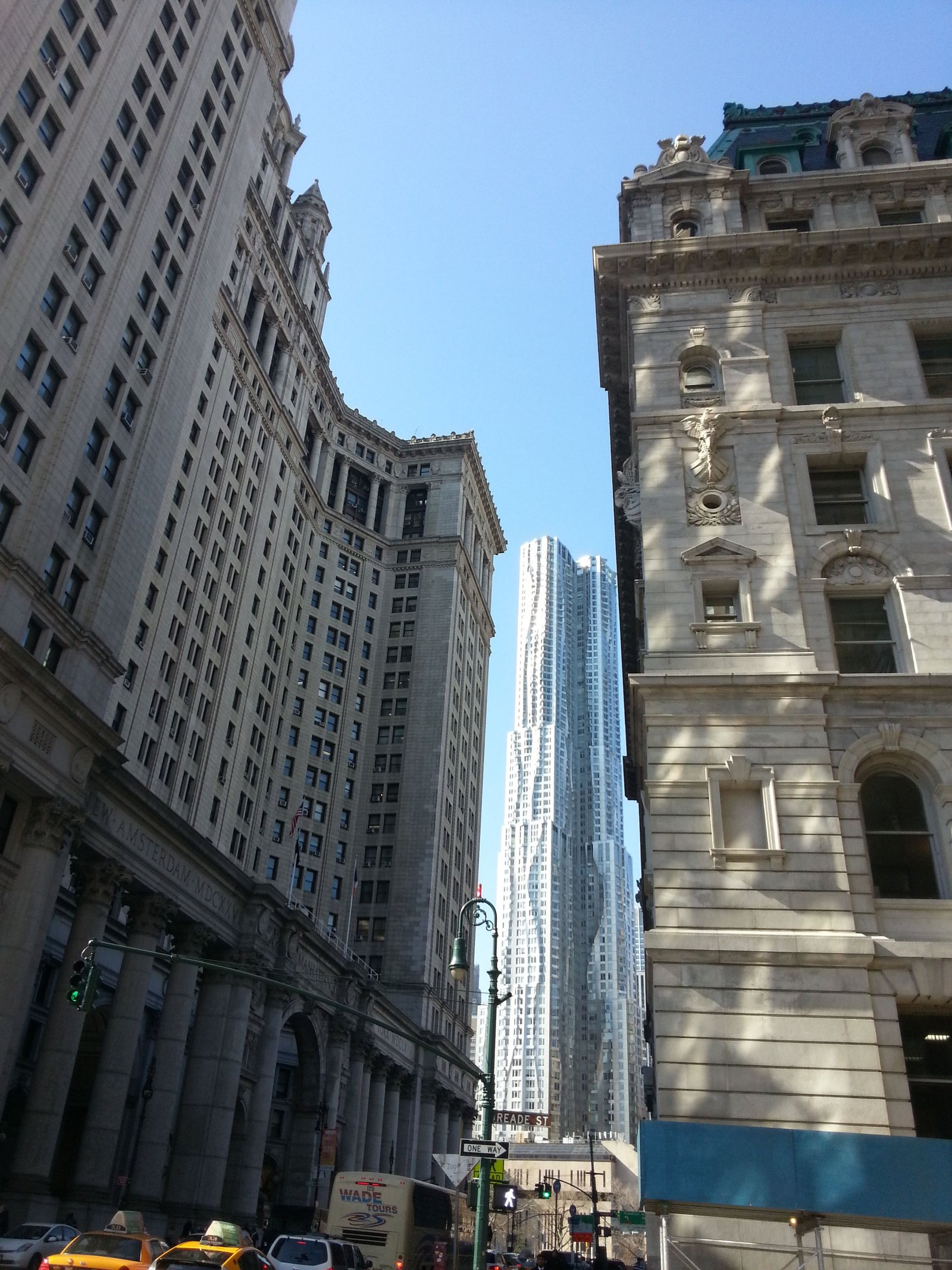 Manhattan Municipal Building, un gratte-ciel haut de 177 mètre à New-York, États-Unis, photo gratuite