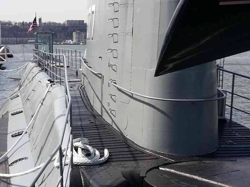 Sous-marin américain, navire de guerre, New-York, États-Unis, photo gratuite