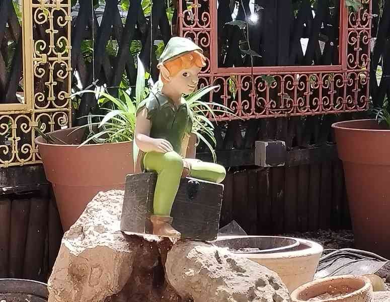 Figurine décorative de Peter Pan, photo gratuite
