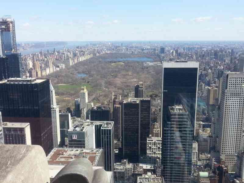 Central Park vu d'en haut