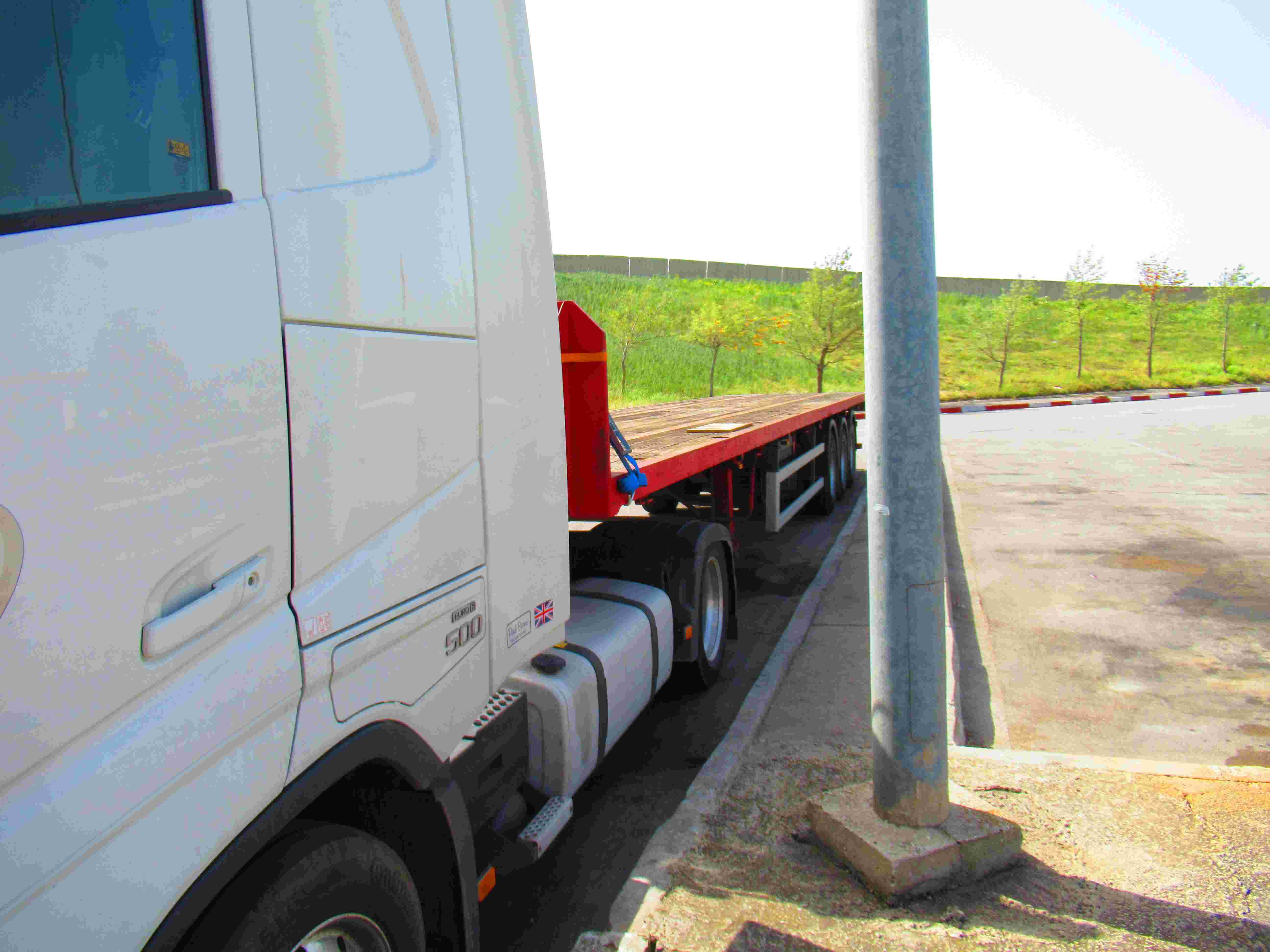 Camion semi remorque