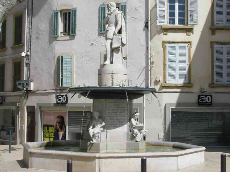 Fontaine de Craponne à Salon de Provence