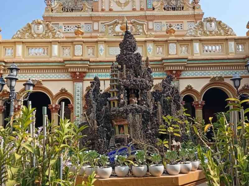 Jardin de la pagode Vinh Trang, Vietnam, photo gratuite