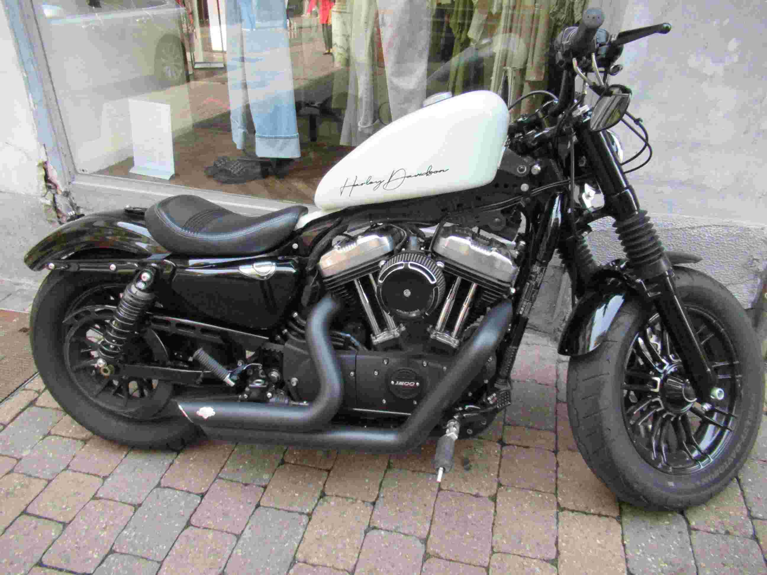 Harley Davidson guidon plat