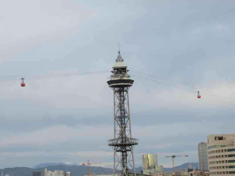 Téléphérique du port de Barcelone photo gratuite