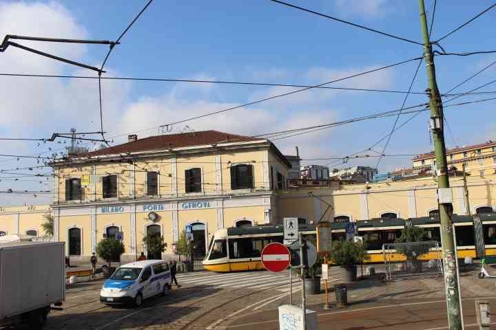 La gare de Milano Porta Genova, photo gratuite