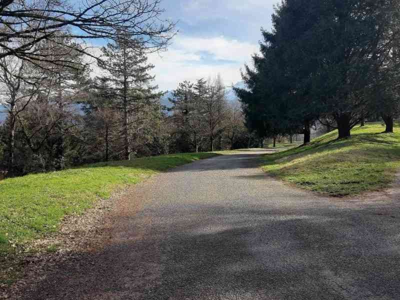 Route montant vers le Fort