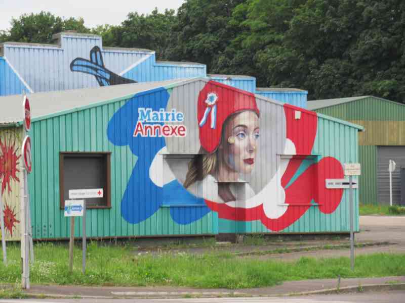 Local de la mairie annexe d'une commune française