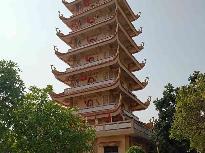 Pagode Vinh Trang, une tour Vietnam, photo gratuite