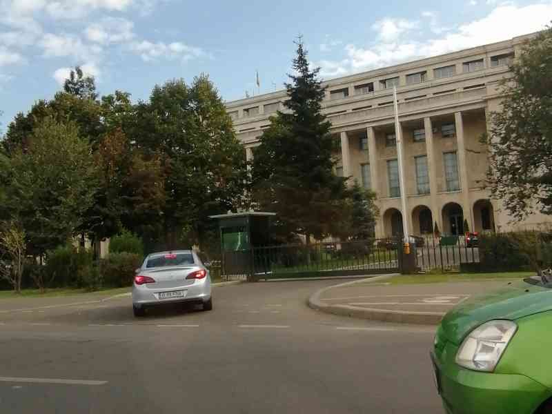 Palais de la Victoire à Bucarest en Roumanie
