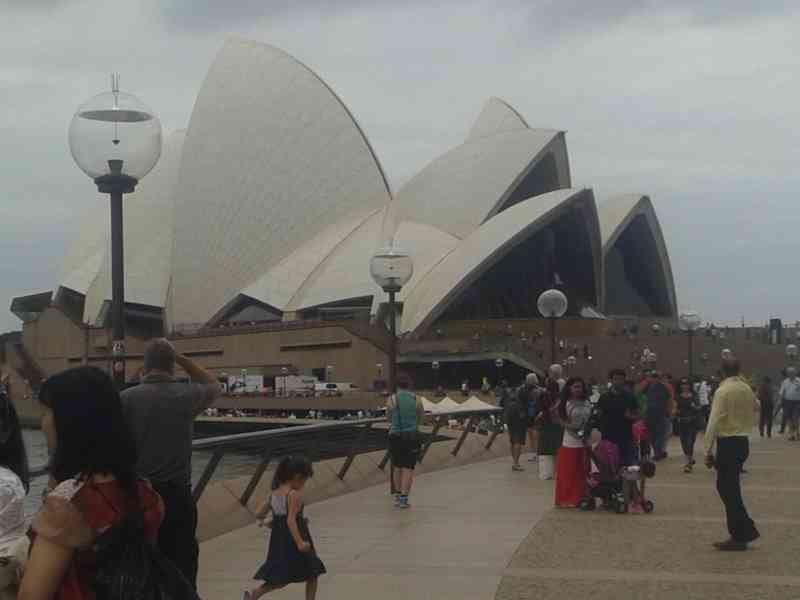L'opéra de Sydney, un bâtiment emblématique situé à Sydney, en Australie, photo gratuite