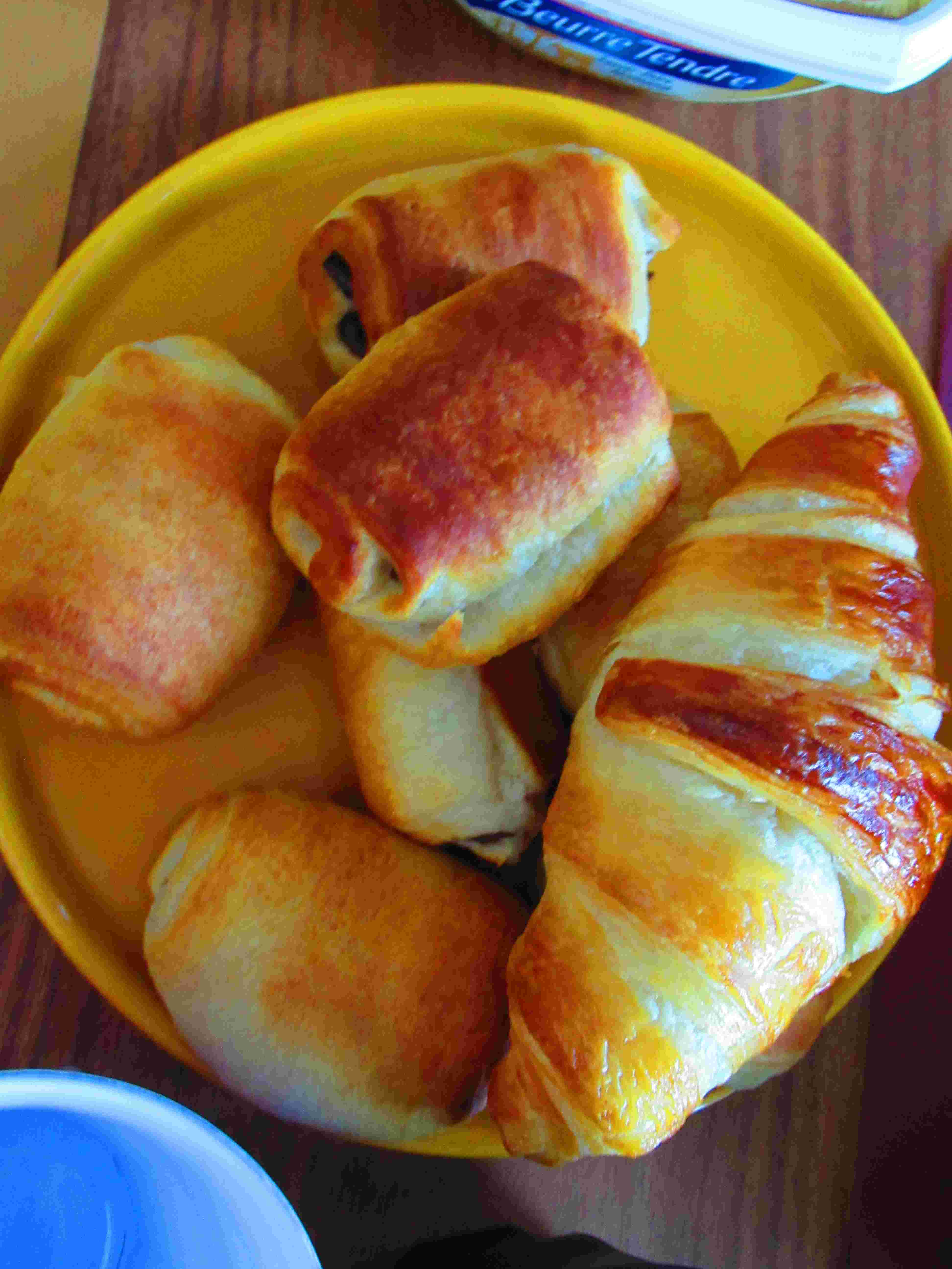 Croissants viennoiserie