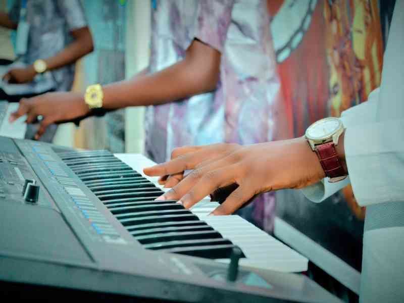 Les notes musicales du piano photo gratuite