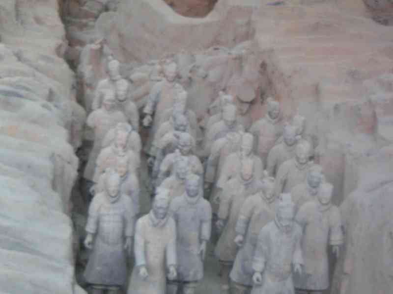 Mausolée de l'empereur Qin à Xi'an
