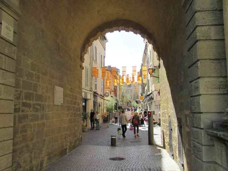 Porte de l'Horloge à Salon de Provence en France