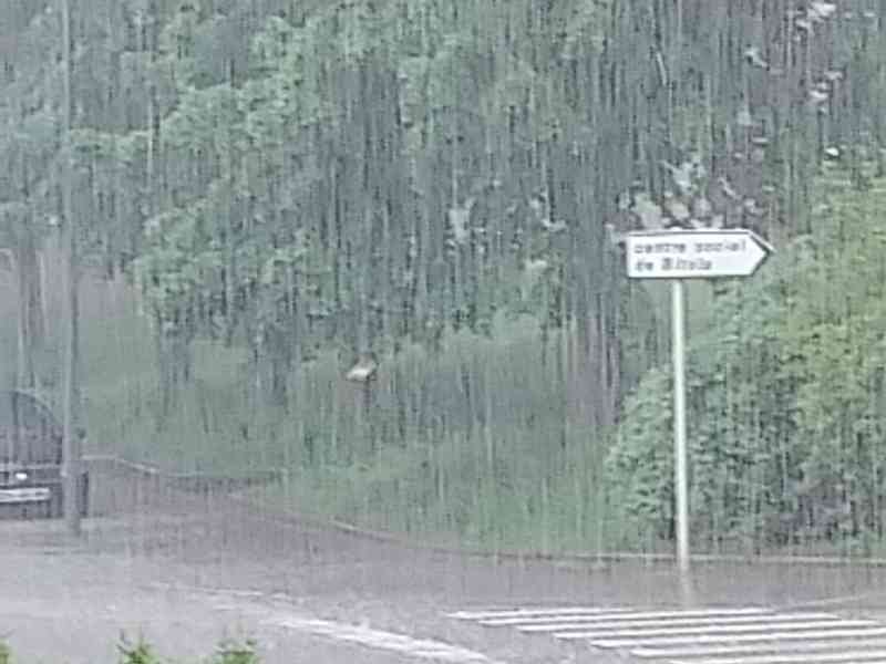 Très fortes pluies - Sehr schwerer Regen