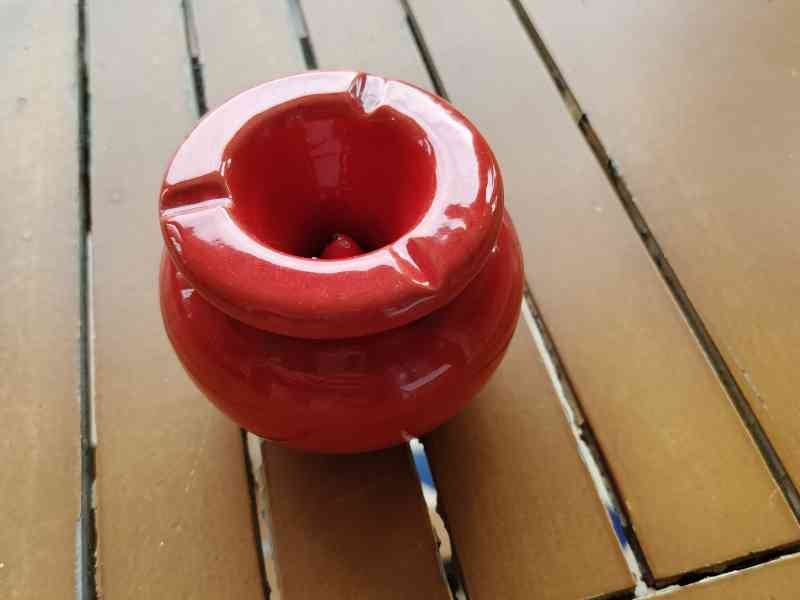 Cendrier en poterie marocaine - Aschenbecher aus marokkanischer Keramik