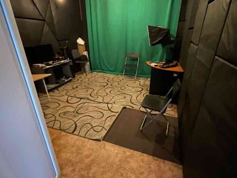 Intérieur d'un studio d'enregistrement photo gratuite