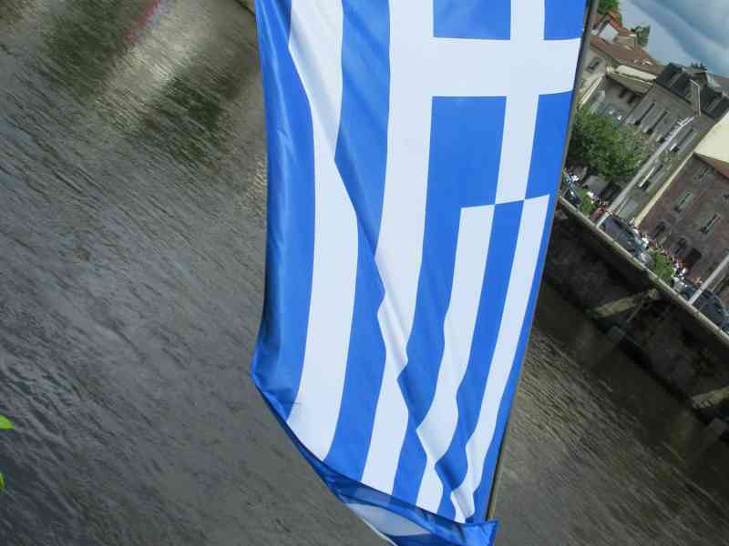 Drapeau de la Grèce photo gratuite - Griechenland Flagge kostenloses Foto