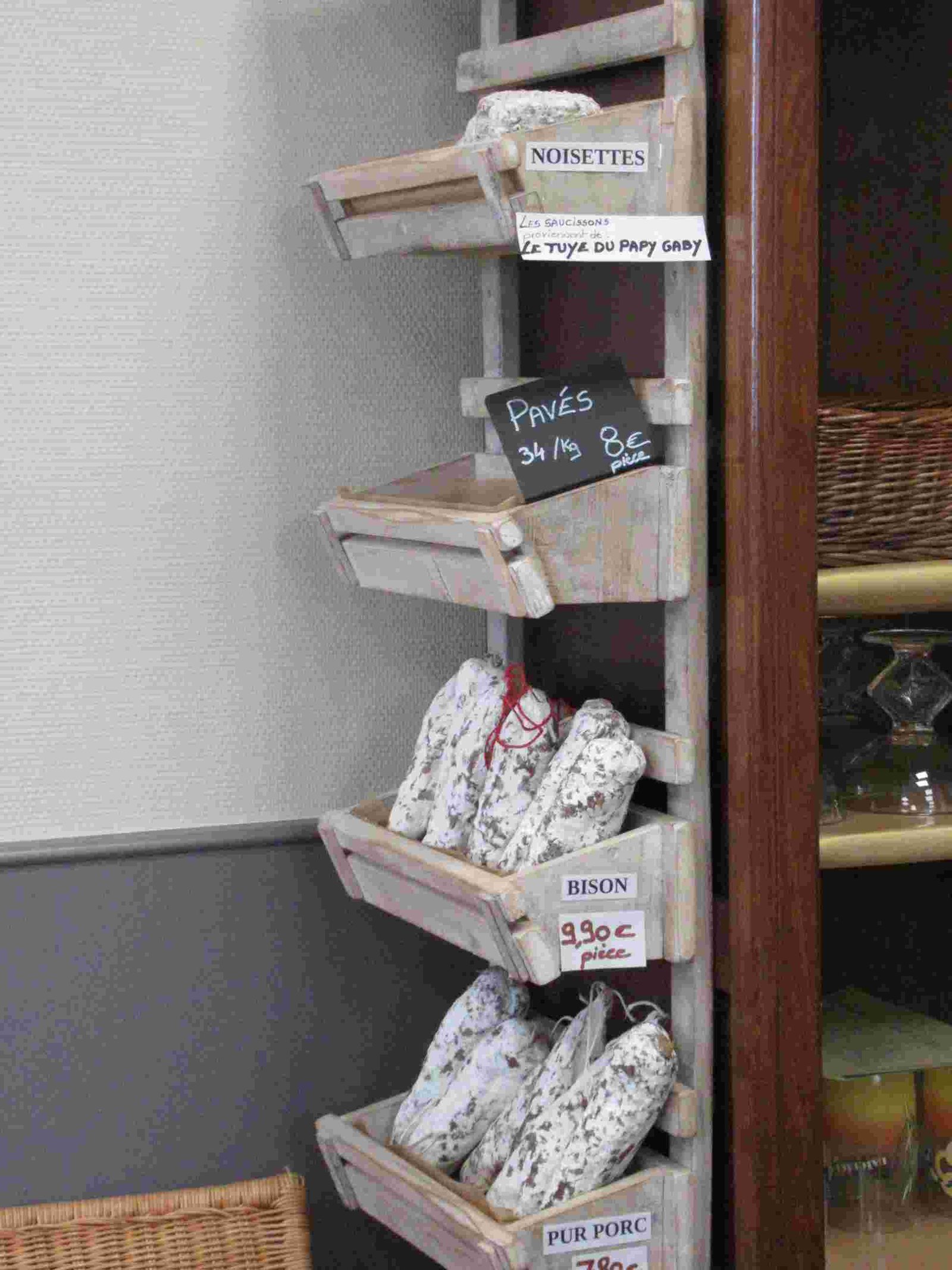 Saucissons artisanaux