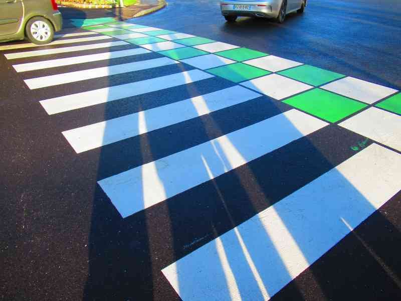 Un passage piéton photo gratuite