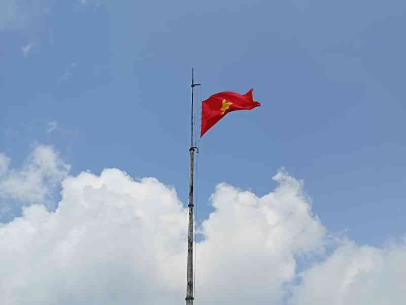 Drapeau national du Vietnam, photo gratuite