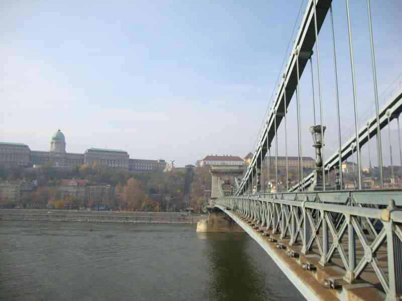 Pont sur le Danube à Budapest