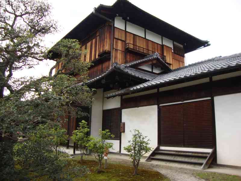 Château de Nijô, maison traditionnelle avec un petit jardin, Japon, Asie, photo gratuite