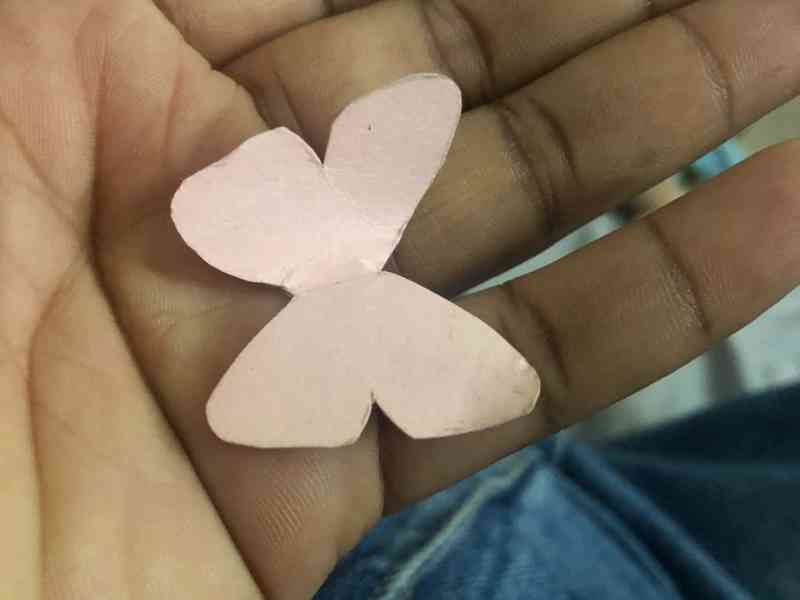 papillon en papier photo gratuite