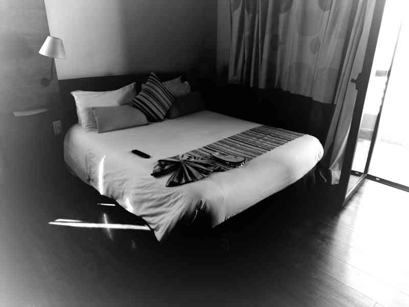 Chambre d'hôtel design