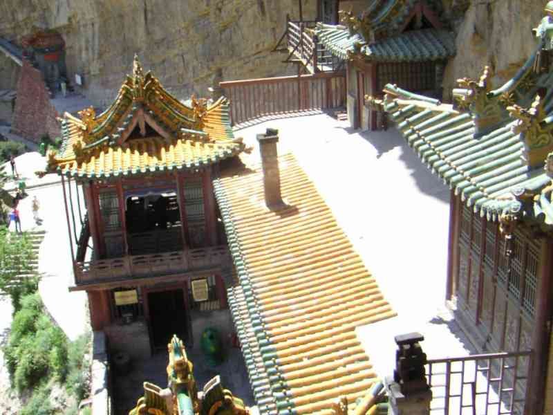 Le monastère chinois suspendu Xuankong, Asie photo gratuite