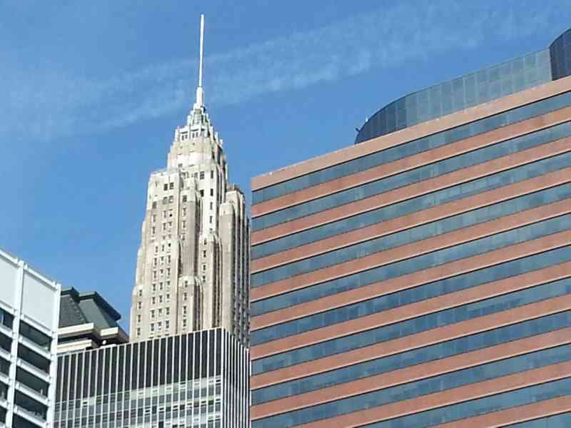 American International Building, gratte-ciel à New York, États-Unis, photo gratuite