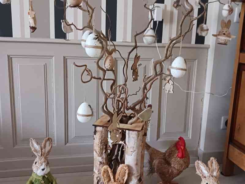 Une décoration traditionnelle pour la fête de Pâques, photo gratuite